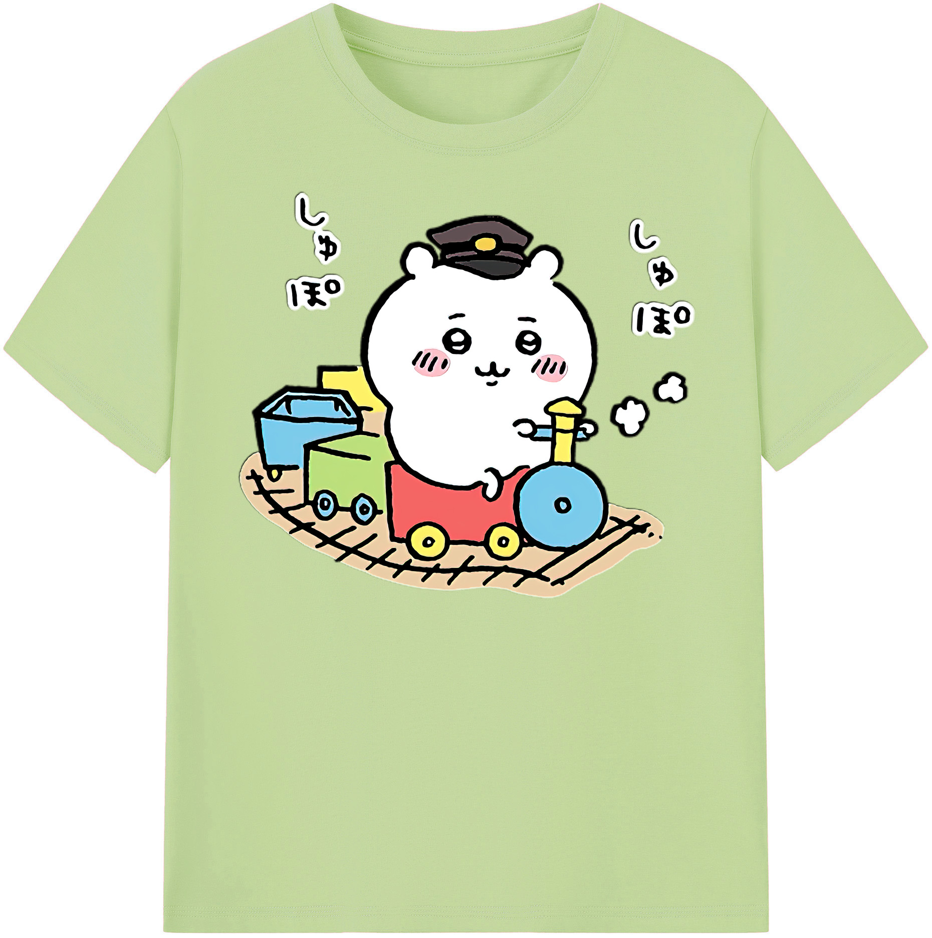 （画像用） ちいかわ ちいかわ Chii-kawa chiikawa 綿100％半袖Tシャツ（フロントプリント）